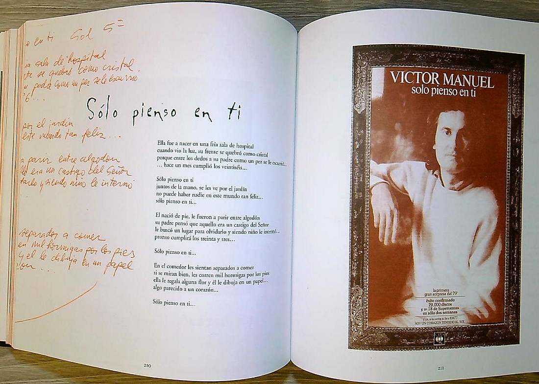 Vivir para cantarlo, Víctor Manuel - Erbre Libros