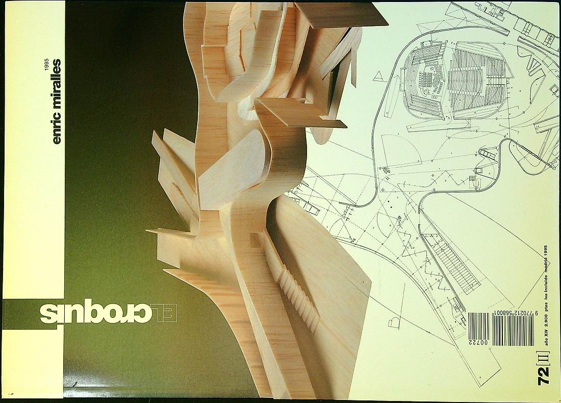 El croquis nº 72, II. Enric Miralles 1995 - Erbre Libros
