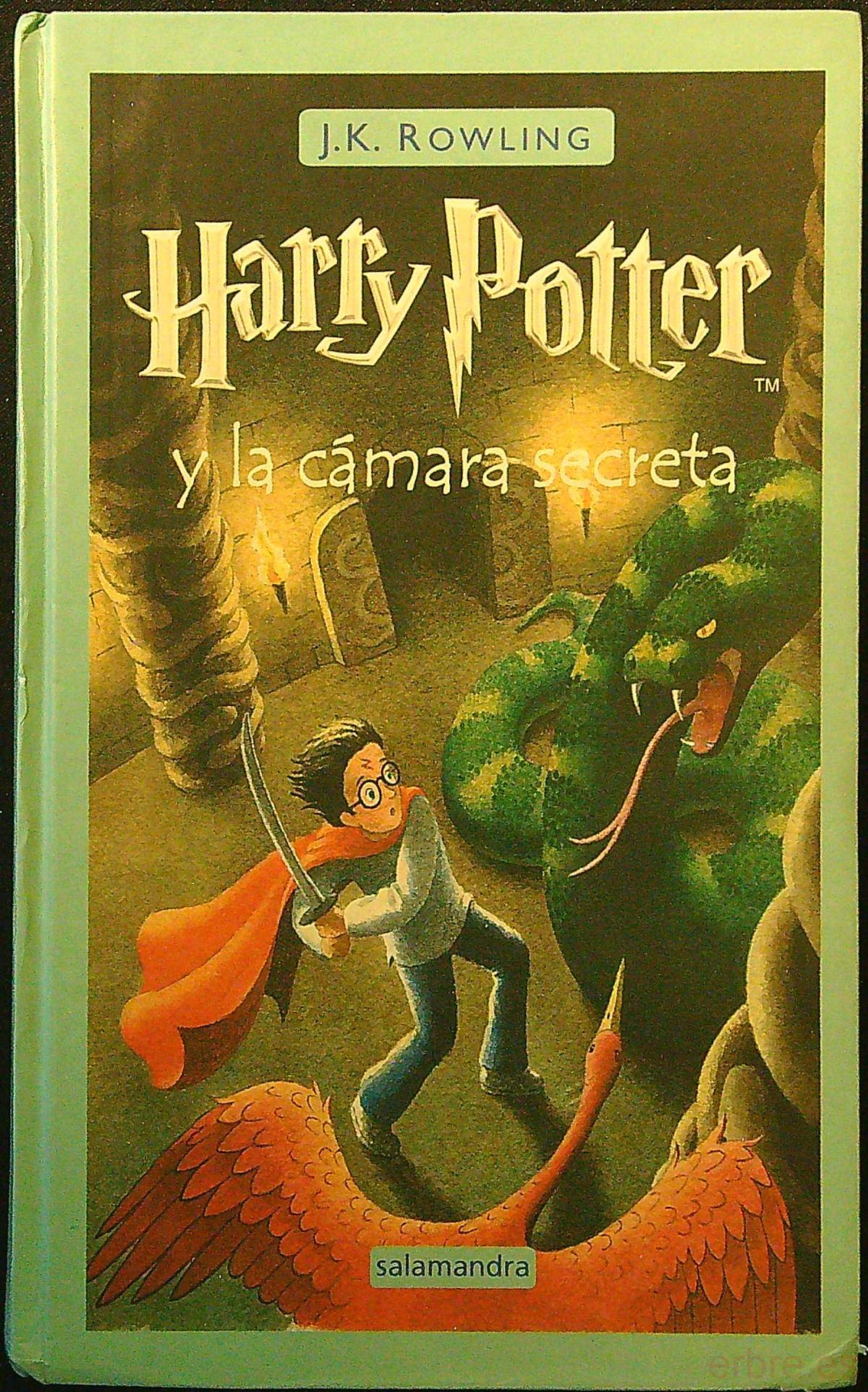 Harry Potter y la cámara secreta - Erbre Libros