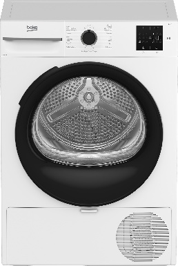 Beko BM3T38220WB secadora Independiente Carga frontal 8 kg Blanco