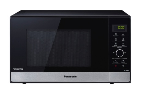 Panasonic NN-GD38HSSUG microondas Negro, Acero pulido Microondas con grill Encimera 23 L 1000 W
