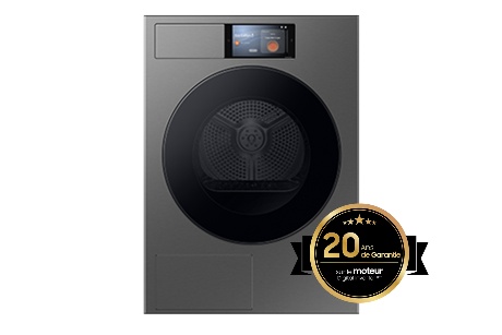 Samsung Series 9 Secadora Bespoke AI 9kg OptimalDry A+++ Grafito DV90F09F4SU3