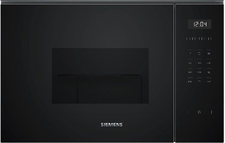 Siemens iQ500 BE525LMB1 microondas Negro Microondas con grill Integrado 20 L 800 W