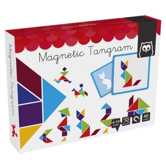 Magnetic tangram