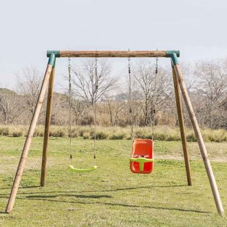 Kibo double swing with baby seat