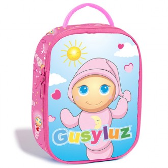 Gusy Luz pink lunch bag