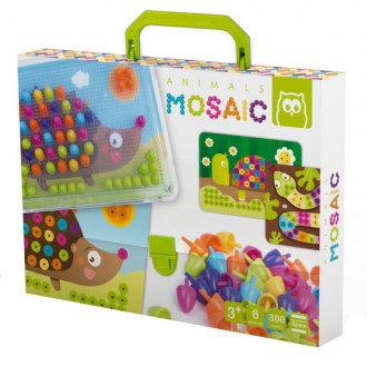 Animals Mosaic pegboard game Pegs