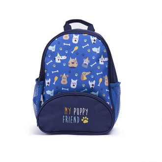 BACKPACK PUPPY BLUE