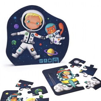 Evolutionary puzzles Astronaut 4 in 1