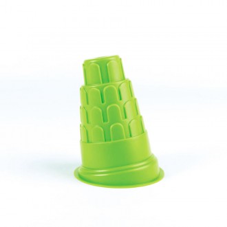 Green Tower of Pisa Mould for Sand