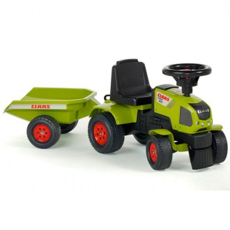 Tractor claas axos 31 with trailer