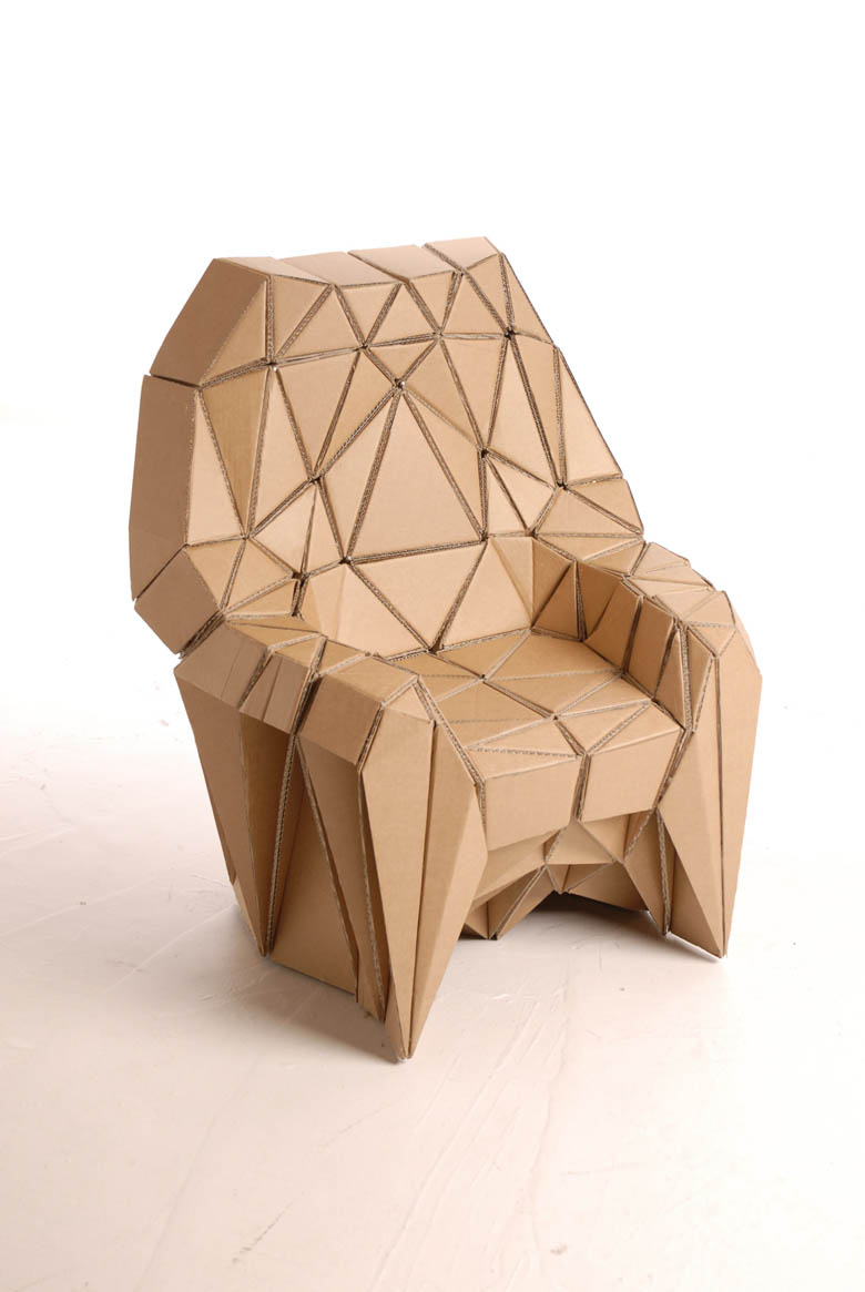 Muebles creativos de cartón - Kartox
