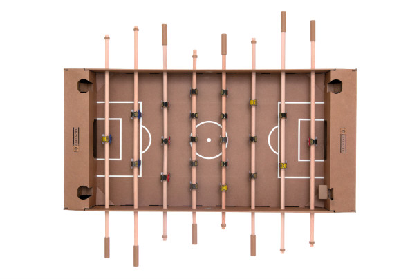 Un diseño en cartón para reinventar el futbolín - Kartox