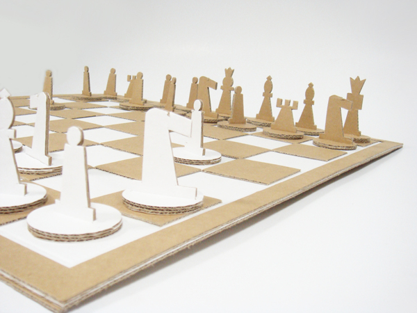 Juego de ajedrez de cartón - Kartox