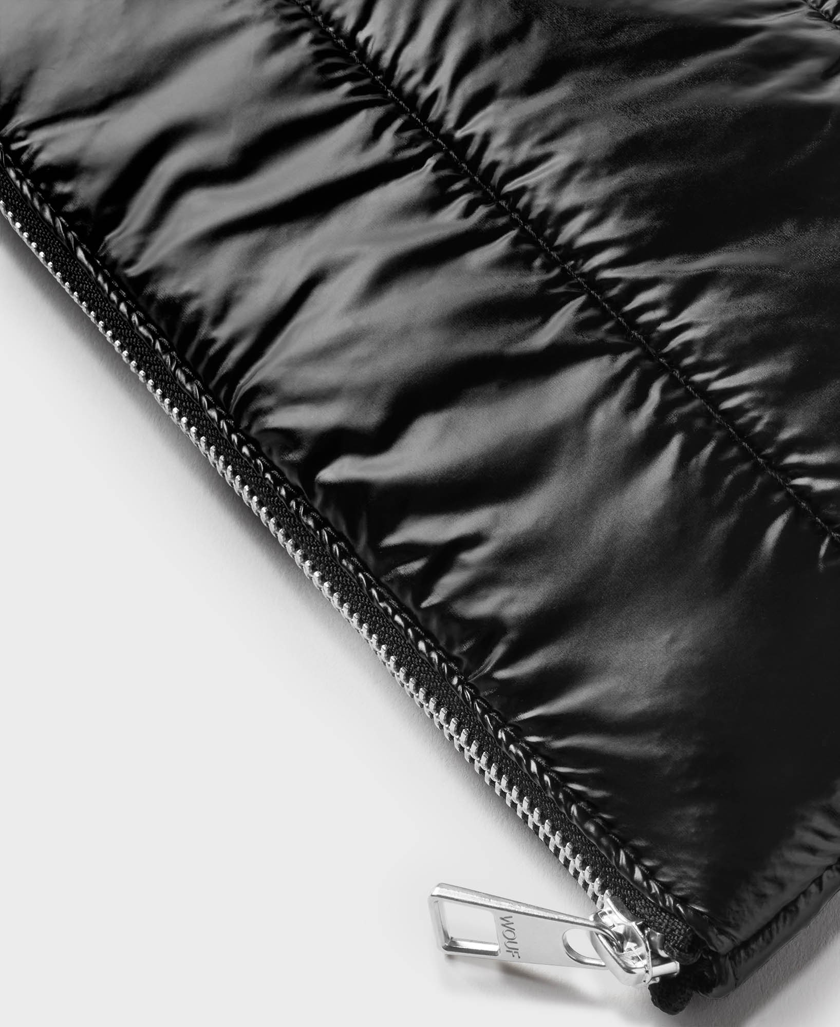 Black Glossy Pouch