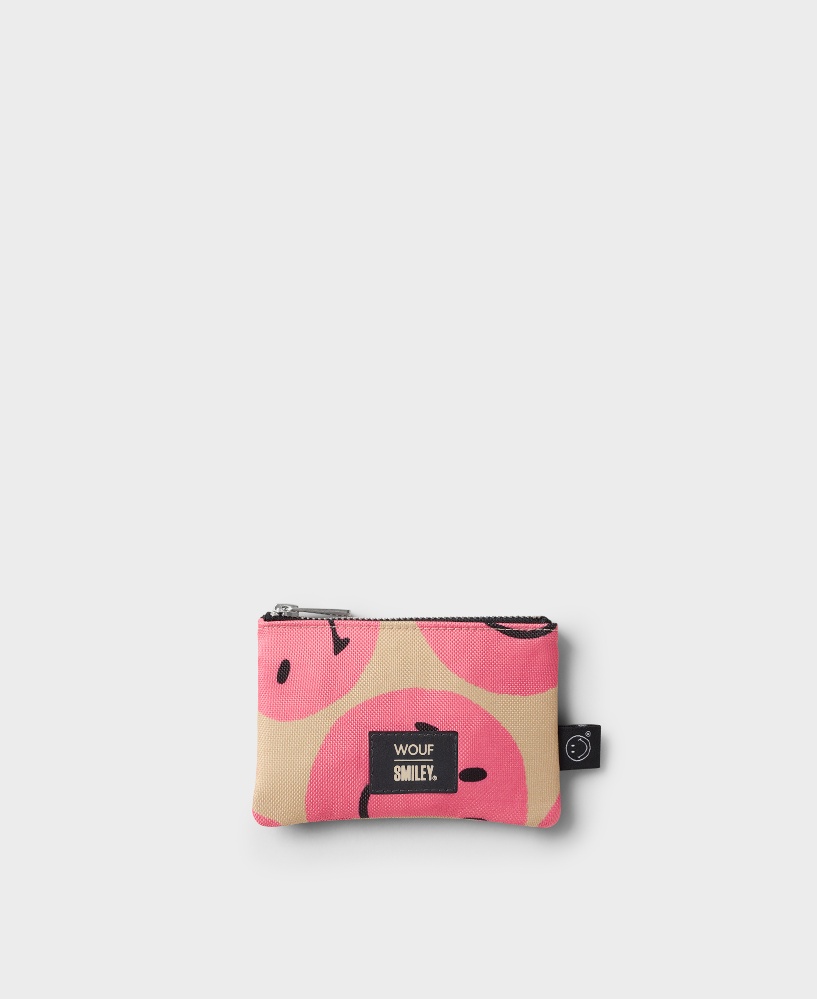 Smiley® Pink Small Pouch
