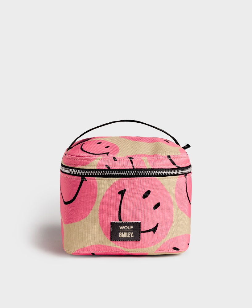Smiley® Pink Vanity Bag