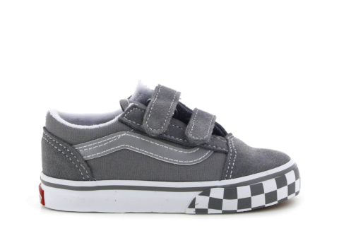 Vambes amb Tires Ajustables VN000D3YAC11/CHECKERBOARD FROST GRAY