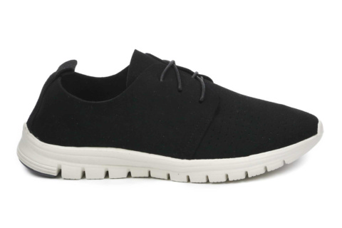 Sneakers Zapatos cordon MICROFIBER negr