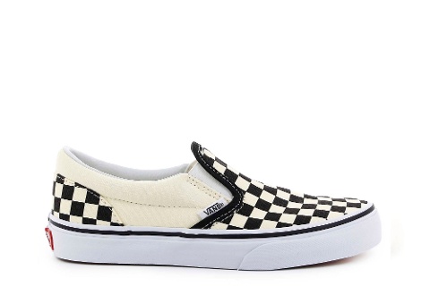 Sneakers without Laces UY CLASSIC SLIP ON CHECKERBOAR